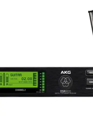 AKG DMS800 SET DPT Système Numérique Sans Fil Avec Émetteur de Poche DPT800 & Récepteur DSR800