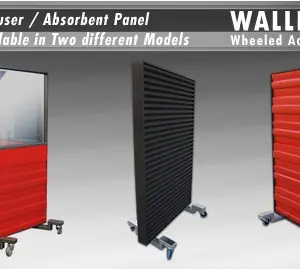 JOCAVI Wallblind ® Panneau Acoustique Mixte (Lot de 2 pièces)