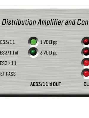 MUTEC MC-2 Amplificateur, Distributeur & Convertisseur de Signal pour AES/EBU et AES/EBU ID
