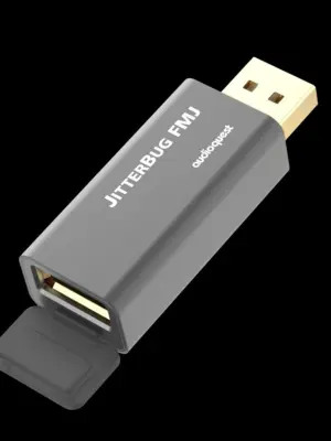 AUDIOQUEST JitterBug FMJ Filtre Anti-Bruits de Données et d’Alimentation sur USB