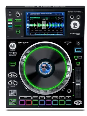 DENON SC5000 PRIME Platine CD DJ Professionnel avec Écran Tactile 7 Pouces