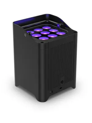 CHAUVET FREEDOM FLEX H9 IP X6 Pack de 6 Projecteurs sur Batterie RGBWA+UV de 4 x 10 Watts IP54 (En Flightcase)