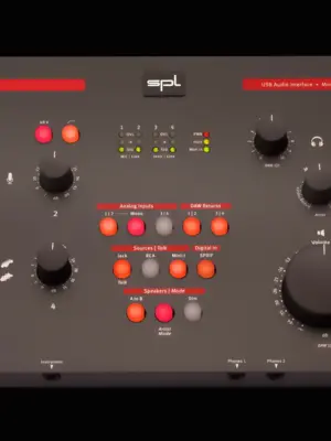 SPL CRIMSON 3 Interface Audio USB & Contrôle de Monitoring