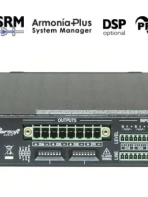POWERSOFT QUATTROCANALI 4804 Amplificateur de Puissance 4 x 1200 watts avec DSP + AES67