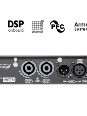 POWERSOFT T304 Amplificateur de Puissance 4 x 750 watts avec DSP + AE3