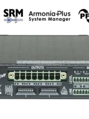 POWERSOFT QUATTROCANALI 1204 Amplificateur de Puissance 4 x 300 watts avec DSP + AES67