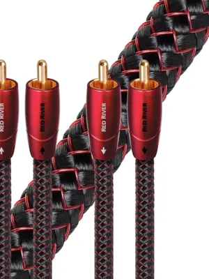 AUDIOQUEST RED RIVER Câble Audio Analogique Asymétrique RCA (La Paire)