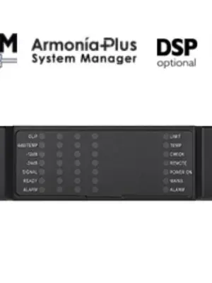 POWERSOFT QUATTROCANALI 2404 Amplificateur de Puissance 4 x 600 watts avec DSP + AES67