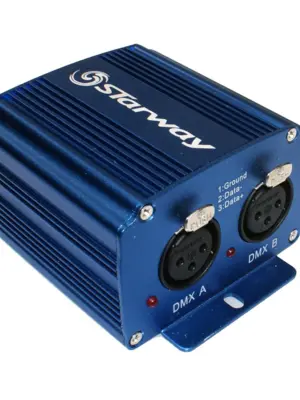 STARWAY E-BOX 1024 Boitier de Gestion DMX lié au Logiciel E-Soft