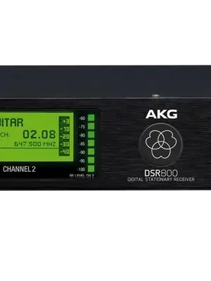 AKG DMS800 SET DPT-EC82 Système Numérique Sans Fil Avec Émetteur de Poche DPT800 & MicroLite Omni EC82 MD