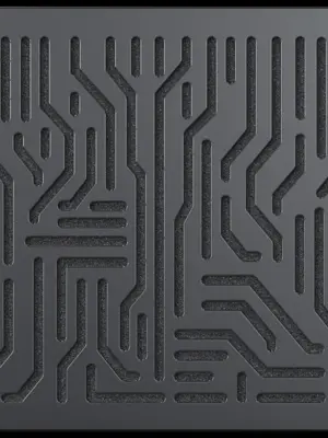 ARTNOVION AZTEKA W-Bass Trap HP Panneau Acoustique Absorbant (Lot de 2 Panneaux)