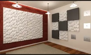 JOCAVI Two®Fx Panneau Acoustique Mixte (Lot de 2 pièces)