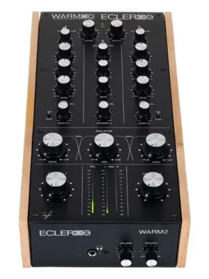 ECLER Warm2 Table de Mixage Analogique 2 Voies à Boutons Rotatifs