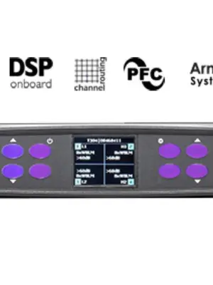 POWERSOFT T304 Amplificateur de Puissance 4 x 750 watts avec DSP + AE3