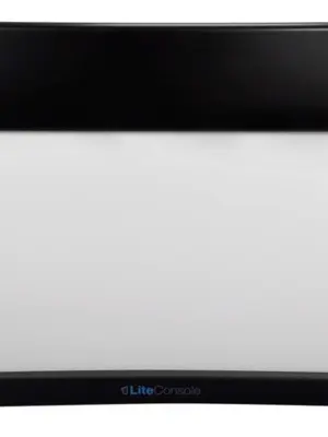 LITECONSOLE XPRS V2 Stand DJ en Aluminium Pliable et Personnalisable (Habillage Noir)