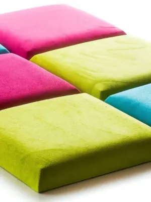 ARTNOVION LOA Square - Absorber Panneau Acoustique Absorbant (Lot de 12 Panneaux)