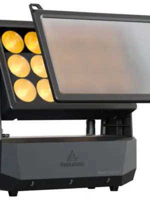 PROLIGHTS SMART BATWASH Pack de 4 Projecteurs Sur Batterie FULL RGBW 15 X 20 Watts IP65 En Flight Case