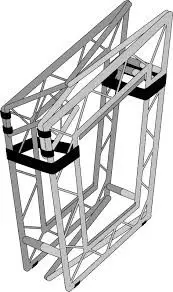 LITECONSOLE XPRS V2 Régie DJ Pliable et Personnalisable en Aluminium (Habillage Naturel)