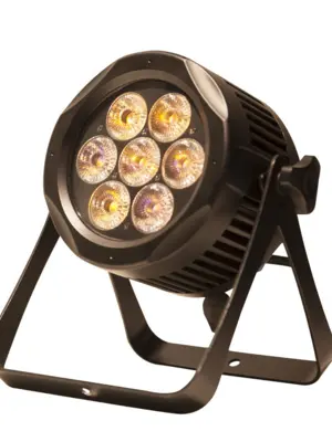 OXO COLORBEAM 90 Projecteur à Led 7x 12 Watts 6 en 1 RGBWA+UV IP65