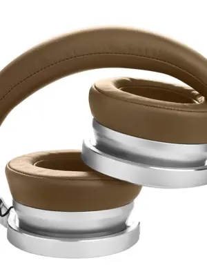 METERS OV-1B Connect Casque Dynamique Fermé Audiophile Bluetooth 32 Ohms (Marron-Silver)