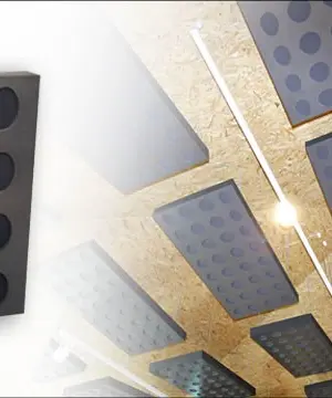 JOCAVI LeakyFM ® Panneau Acoustique Absorbant (Lot de 2 pièces)