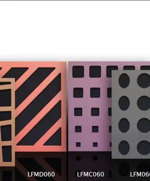 JOCAVI LeakyFM ® Panneau Acoustique Absorbant (Lot de 2 pièces)