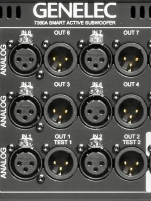 GENELEC 7360APM SAM™ Caisson de Basse Amplifié de Studio avec DSP Intégré 300 Watts