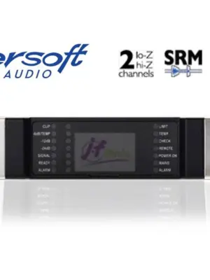 POWERSOFT DUECANALI 1604 Amplificateur de Puissance 2 x 800 Watts sous 4Ω avec DSP