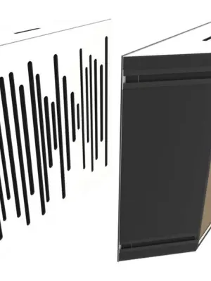 VICOUSTIC SUPER BASS EXTREME Ultra Panneau Acoustique Bass Trap (Lot de 2 Unités)
