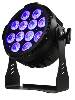 STARWAY EARTHKOLOR Projecteur à Led 12 x 12 Watts RGBWA +UV 6 en 1 sur Batterie