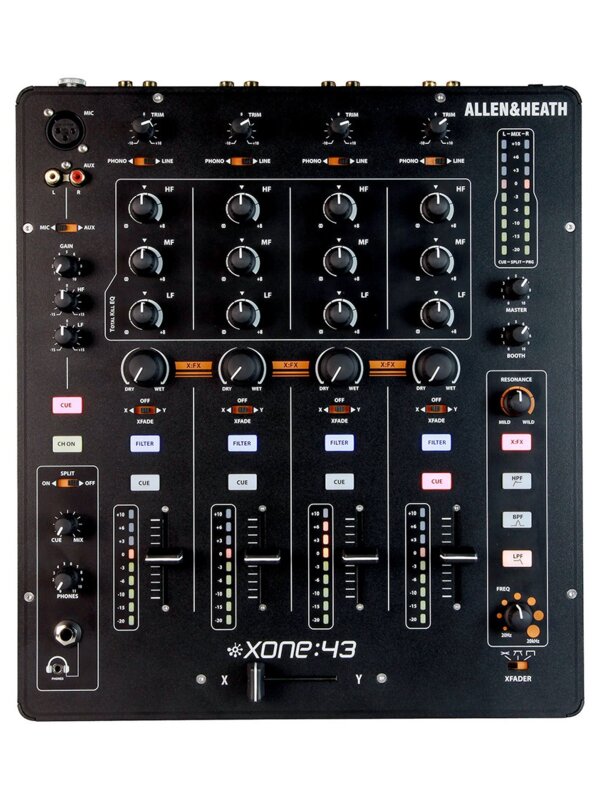 Produit Allen & Heath Xone 43 Console Analogique 4 Canaux pour DJ Image