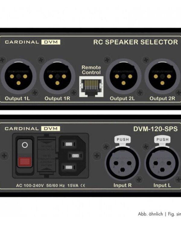 Produit SOMMERCABLE CARDINAL DVM-120-SPS Sélecteur d'Enceintes par Contrôle à Distance Professionnel Image