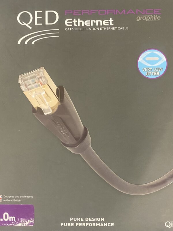Produit QED PERFORMANCE GRAPHITE ETHERNET Câble Ethernet CAT6 Longueur 2 Mètres Image