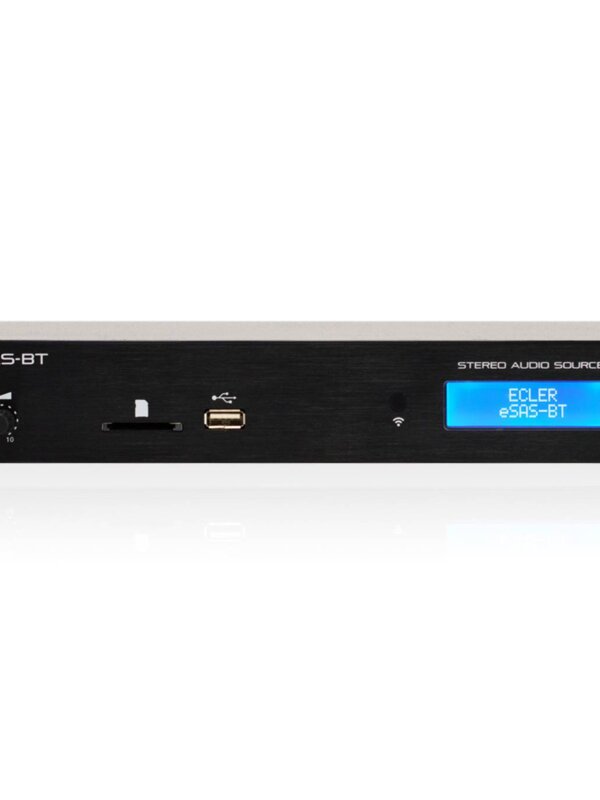Produit ECLER eSAS-BT Lecteur audio Multi-Sources avec connexion sans fil Bluetooth Image