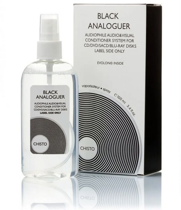 Produit CHISTO BLACK ANALOGUER V2 Liquide Nettoyant Anti-Statique pour Supports Audio-Vidéo Numériques Image