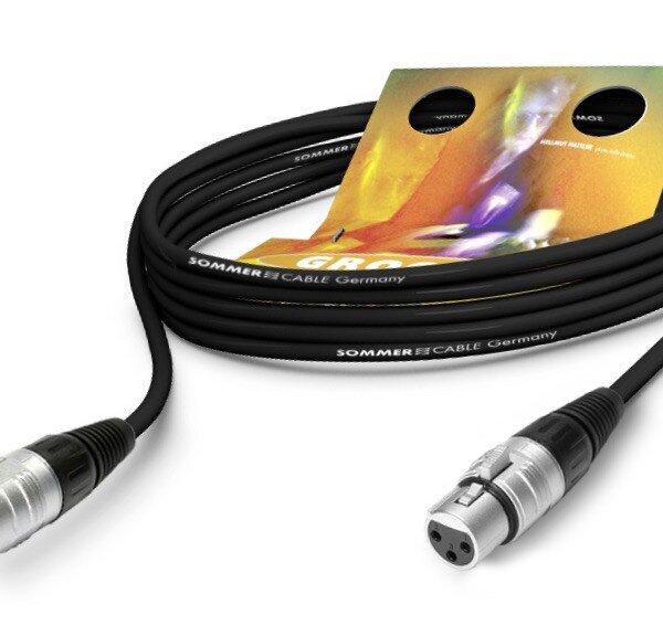 Produit SOMMERCABLE Stage 22 HighFlex Câble Microphone XLR/XLR Hicon (3Mètres) Image