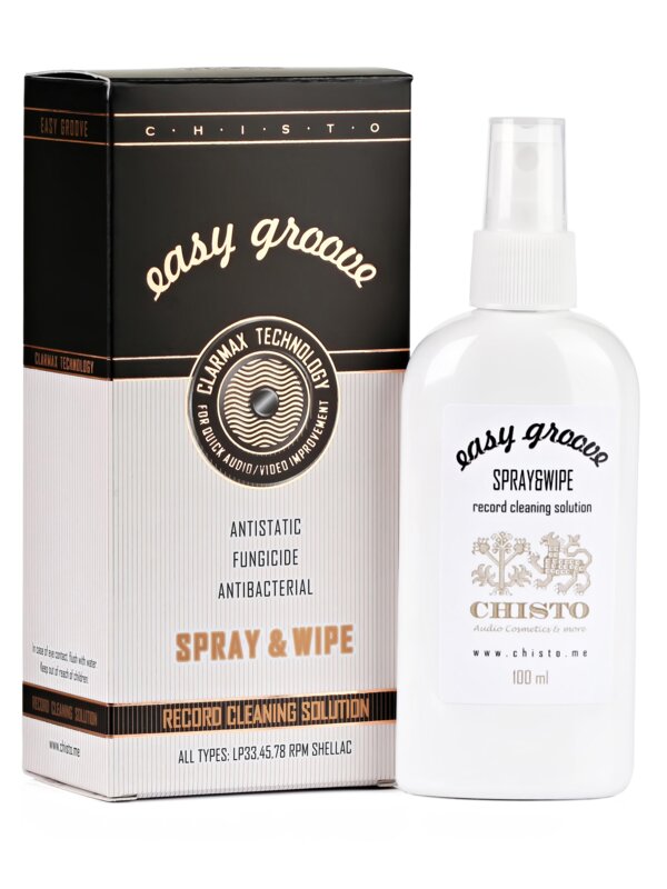 Produit CHISTO EASY GROOVE Spray & Wipe Liquide Nettoyant pour Disques Vinyles (y compris 78T Shellac) Image