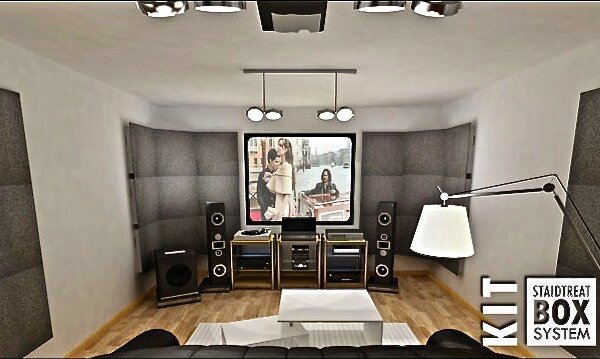 Produit JOCAVI Staidtreat System Kit Box 2® Panneaux Acoustiques Pour Pièce de 17 à 24m2 Image