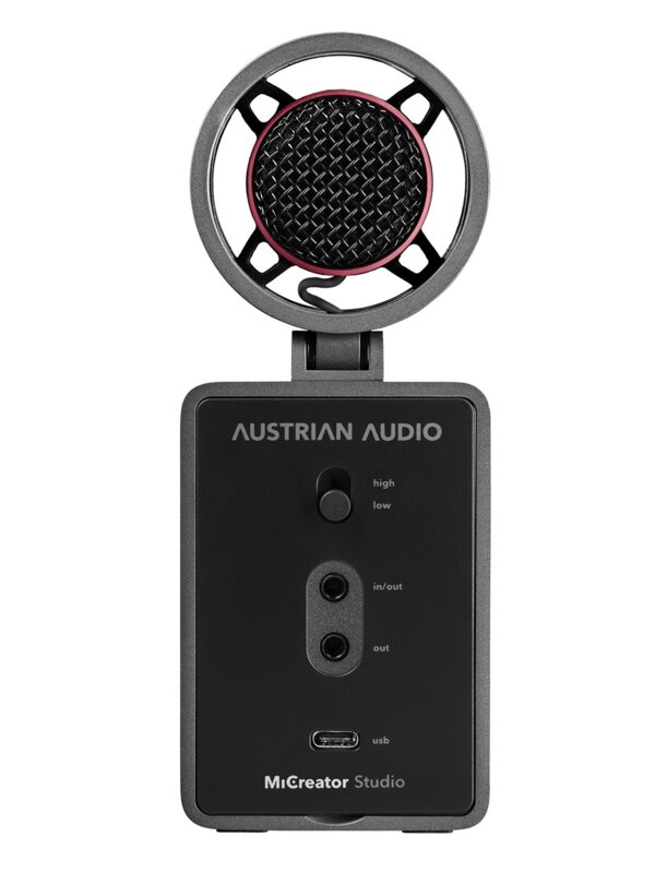 Produit AUSTRIAN AUDIO MiCreator Studio Microphone de studio avec connexion USB-C Image
