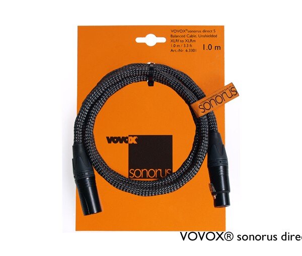 Produit VOVOX® Sonorus Direct S Câble XLR de 50 cm Image