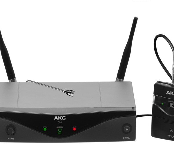 Produit AKG WMS420 PRESENTER SET SYSTÈME SANS FIL AVEC MICROPHONE CRAVATE C417L BANDE B1 Image