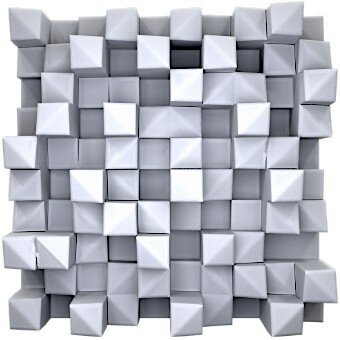 Produit ARTNOVION MYRON E-Diffuser Panneau Acoustique Diffusant (Lot de 4 Panneaux) Image