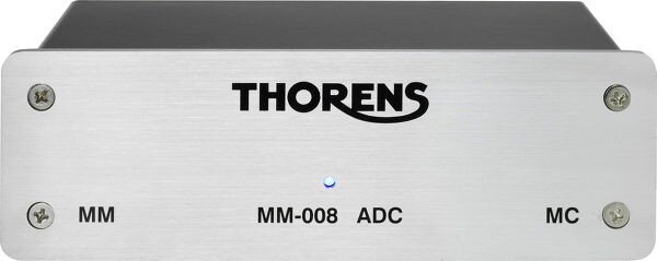 Produit Thorens MM-008 ADC Silver Amplificateur Phono avec DAC intégré (24 Bits/96kHz) Image