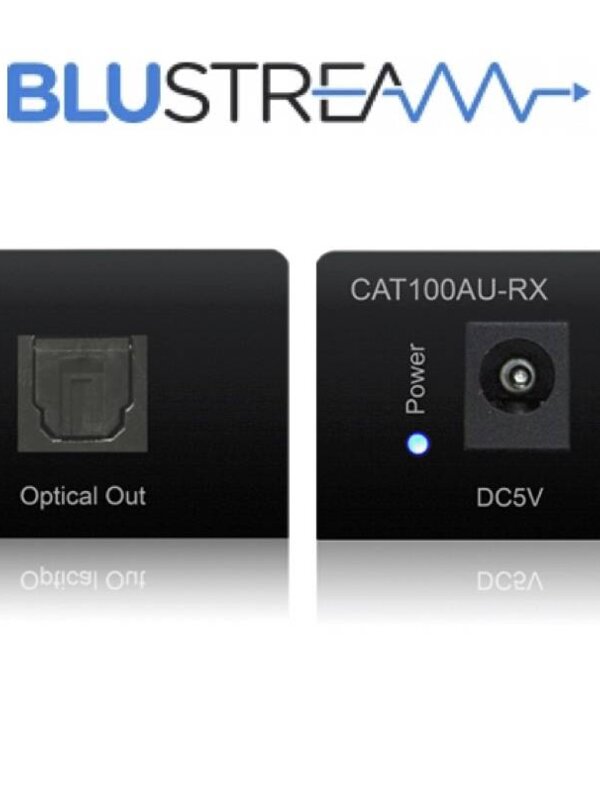 Produit BLUSTREAM CAT100AU Kit d'Extension Audio sur Câble CAT + DAC 24bits/192kHz Image