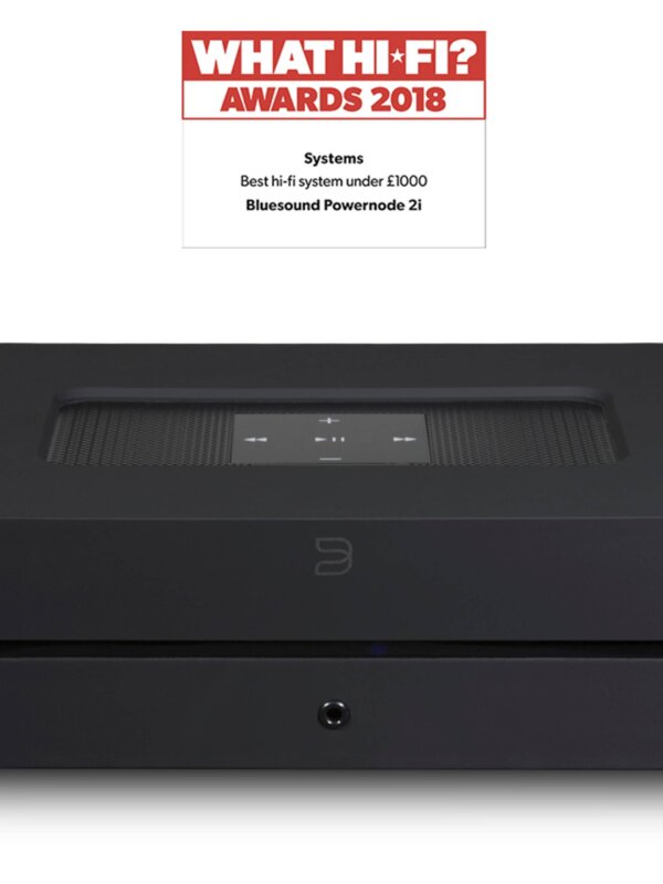 Produit BLUESOUND POWERNODE 2i Amplificateur & Lecteur de Musique Hi-Res Multiroom sans fil Image