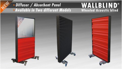 Produit JOCAVI Wallblind ® Panneau Acoustique Mixte (Lot de 2 pièces) Image