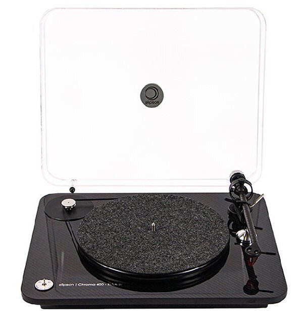 Produit ELIPSON CHROMA CARBON RIAA BT Platine Vinyle Bluetooth APTX HD munie d'un Bras Carbone & d'une Cellule Ortofon 2M RED Image