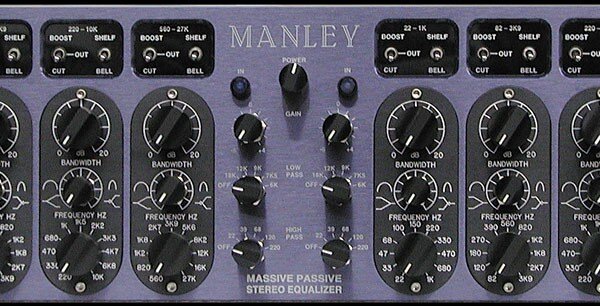 Produit MANLEY MASSIVE PASSIVE Egaliseur à Lampes Stéréo Image