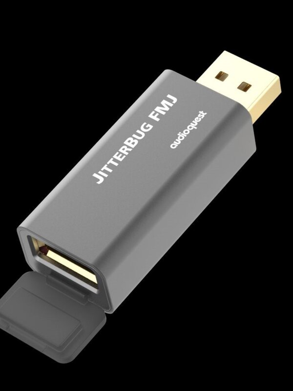 Produit AUDIOQUEST JitterBug FMJ Filtre Anti-Bruits de Données et d’Alimentation sur USB Image