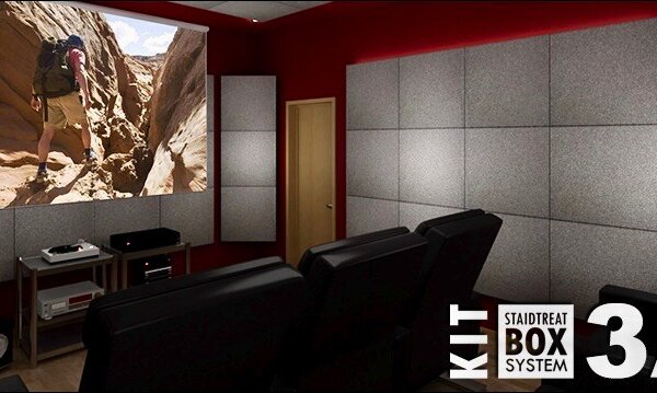 Produit JOCAVI Staidtreat System Kit Box 3A® Panneaux Acoustiques Pour Pièce de 20 à 30m2 Image